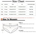 thumbnail image 3 of Akafmk Plus Size Underwear for Women High Waisted Lace Briefs Large Size Thong Skin-friendly Panties Comfortable Breathable Underwear Panties, Sizes XL-4XL, 3 of 5
