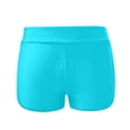 thumbnail image 6 of Women's Swim Shorts High Waisted Bathing Suit Bottoms Swimwear Boyshort Swimming Swimsuit Board Shorts Z04 Sky Blue XL, 6 of 7
