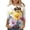 Multicolor Plus Size Blouse for Women_m, variant on Spring Tunic Tops Boho Blouses for Women Dressy Casual Round Neck 3/4 Sleeve Summer Trendy Shirts Loose Fit Bee Graphic Lightweight Basic Tees Multicolor L