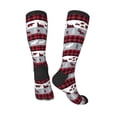 thumbnail image 4 of Fotbe Buffalo Plaid Forest print Women's Men's Novelty Crew Socks Cotton Socks Knee High Socks for Walking,Running,Nurses,Pregnancy, 4 of 9