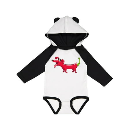 

Inktastic Chili Dog- cute pepper shaped dog Gift Baby Boy or Baby Girl Long Sleeve Bodysuit