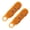 Orange, variant on Knitting Row Counter With Ergonomic Rubber Grip Crafted From PET for Long Time Use
