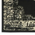 thumbnail image 2 of Nourison Grafix Persian Center Medallion Black Area Rug, 2 of 8