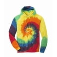 thumbnail image 3 of Colorful Tie Dye Hoodies - Tie Dye Hooded Sweatshirts Sizes S-5XL (Rainbow-Medium), 3 of 4