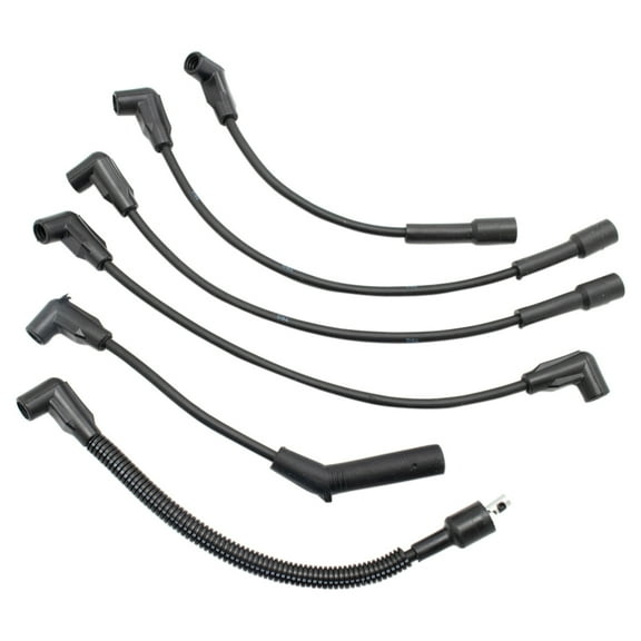 TRQ Ignition Engine Spark Plug Wire Kit Set Direct fit for Wrangler Cherokee IWA69072