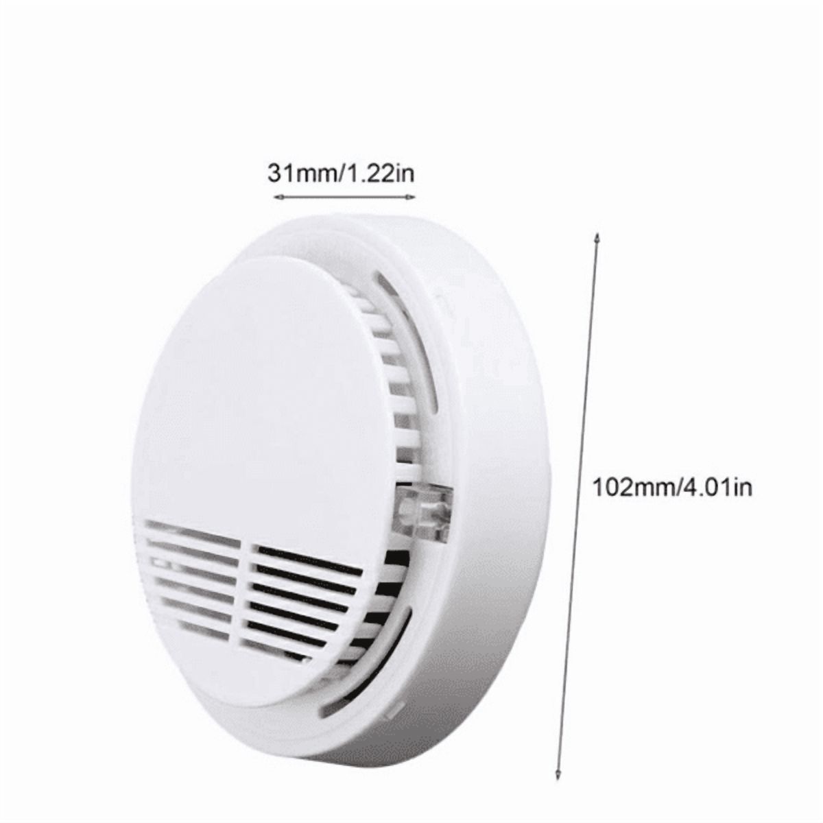 4-Pack Smoke Alarm Detector with Battery Included photo 2