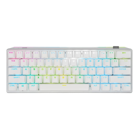 Corsair K70 PRO MINI WIRELESS RGB 60% Mechanical Gaming Keyboard - Fastest Sub-1ms Wireless, Swappable CHERRY MX Speed Keyswitches, Aluminum Frame, PBT Double-Shot Keyca