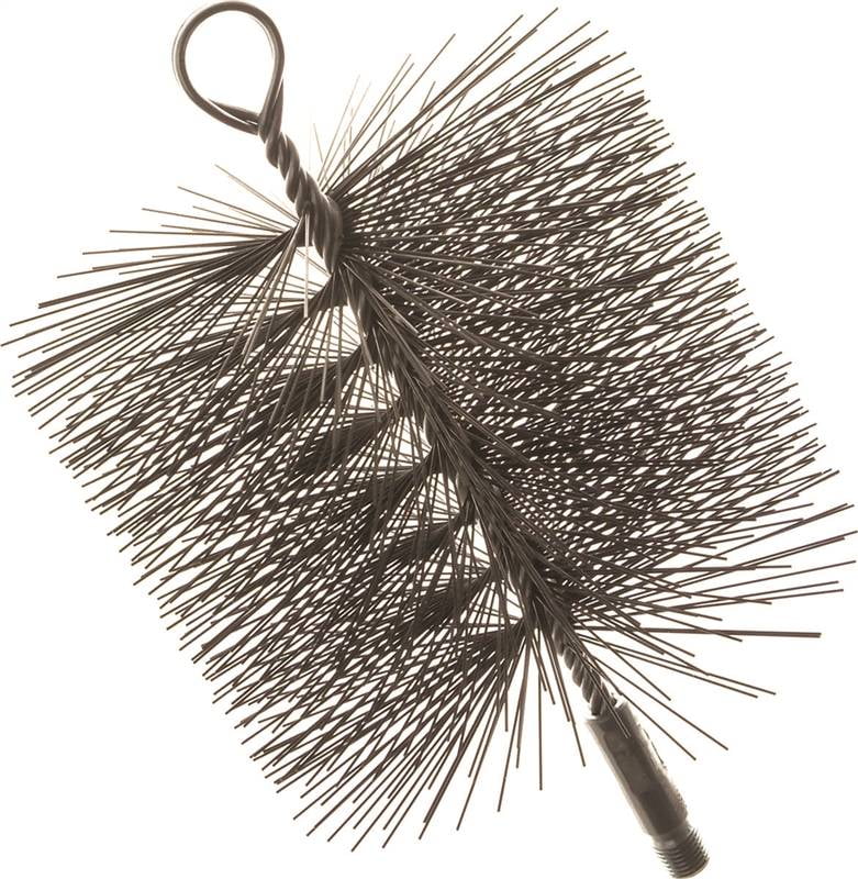 Imperial BR0100 Rectangle Chimney Cleaning Brush, 7 x 11 in, Wire Bristle Trim by IMPERIAL MANUFACTURING