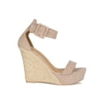 thumbnail image 2 of Women Braided Open Toe Espadrille Platform Wedge Sandal 18694, 2 of 6
