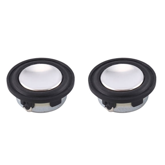2PCS Audio 1 Inch 28MM Mini Speaker 4 Ohm 2W Loudspeaker DIY Sound Mini Speaker for Home Theater,2 * Audio Speaker,Black