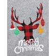 thumbnail image 5 of CARETOO Family Pajamas Matching Sets Merry Christmas Plaid Xmas Deer Print Men Women Party Sleepwear, 5 of 14