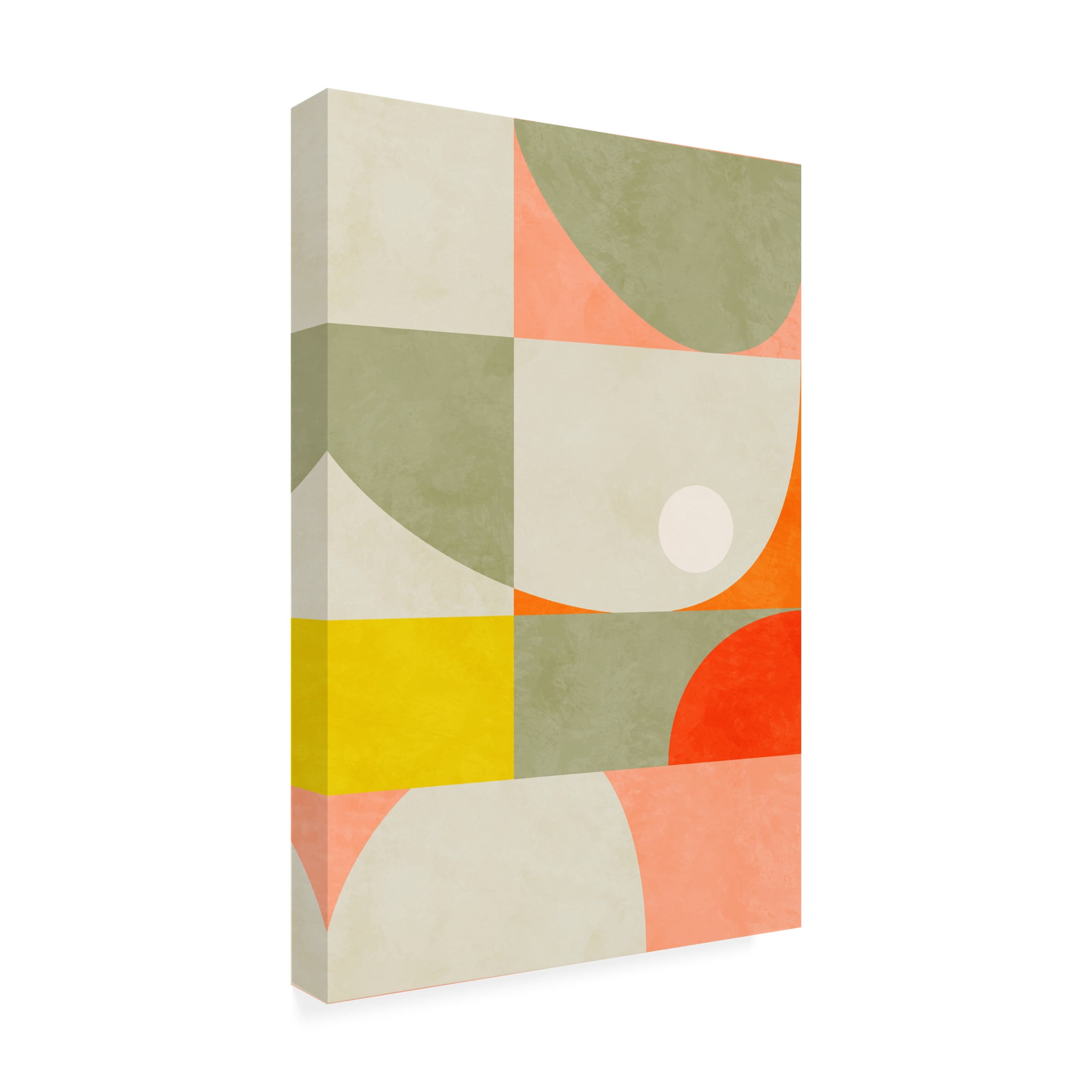 Trademark Fine Art Ana Rut Bre Summer Circles 1 Canvas Wall Art