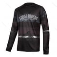 thumbnail image 4 of Camiseta de manga larga Loose Rider para BMX, MTB, bicicleta de montaña, camisetas transpirables, Cross Country, Enduro, motocicleta, descenso, sudaderas, 4 of 5