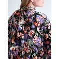 thumbnail image 5 of Scoop Women's and Women's Plus Tie Back Blouse, Sizes XS-4X, 5 of 6