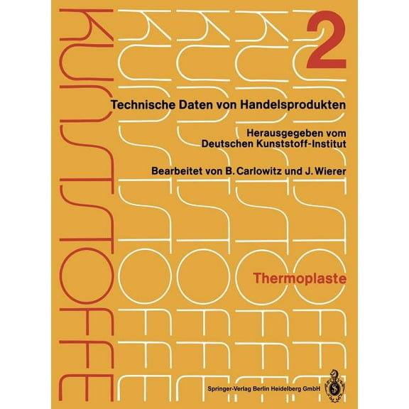 Thermoplaste: MerkblÃ¤tter 401-804, (Paperback)
