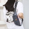 thumbnail image 2 of WKSCLPAI Waist Bag for Men and Women,Multi Functional Light Close Fitting Chest Bag,Waterproof Phone Waist Bag for Outdoor,Sports,Leisure,Travel,Running, 2 of 5