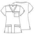 thumbnail image 5 of Dickies Gen Flex Scrubs Top for Women V-Neck 817455, 5 of 5