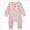 B65-Pink, variant on 8-12 Months Newborn Preemie Pajamas Rompers And Home Unisex InfantLong Sleeve Romper Cotton Solid Bodysuit Jumpsuit Baby Outfits AG Bodysuit Baby Gift
