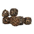thumbnail image 1 of Metal Dice Set Copper 7pcs Hollow Dice Set Portable Balanced Rolling Long Lasting for Board Games for Adults ANGGREK Otros, 1 of 8