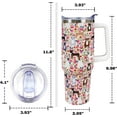 thumbnail image 2 of Pitbull Tumbler Pitbull Mug Gifts for Pitbull Lovers Owners 40Oz Pitbull Cup with Lid and Straw - Stainless Steel Insulated Water Bottle, 2 of 6