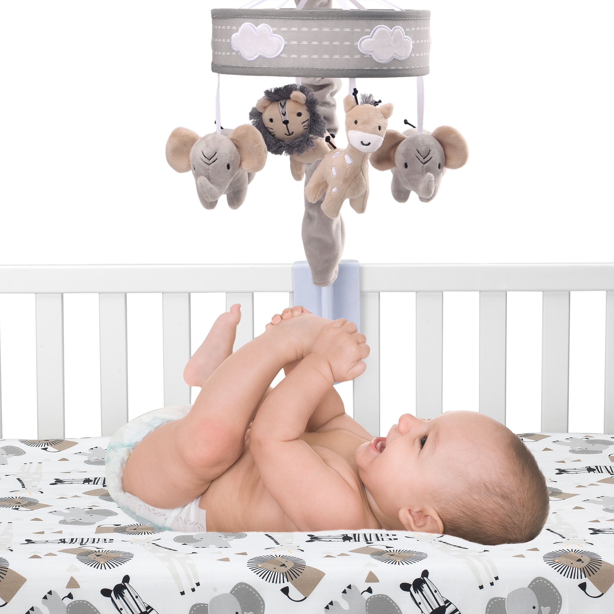 Jungle cot mobile on sale