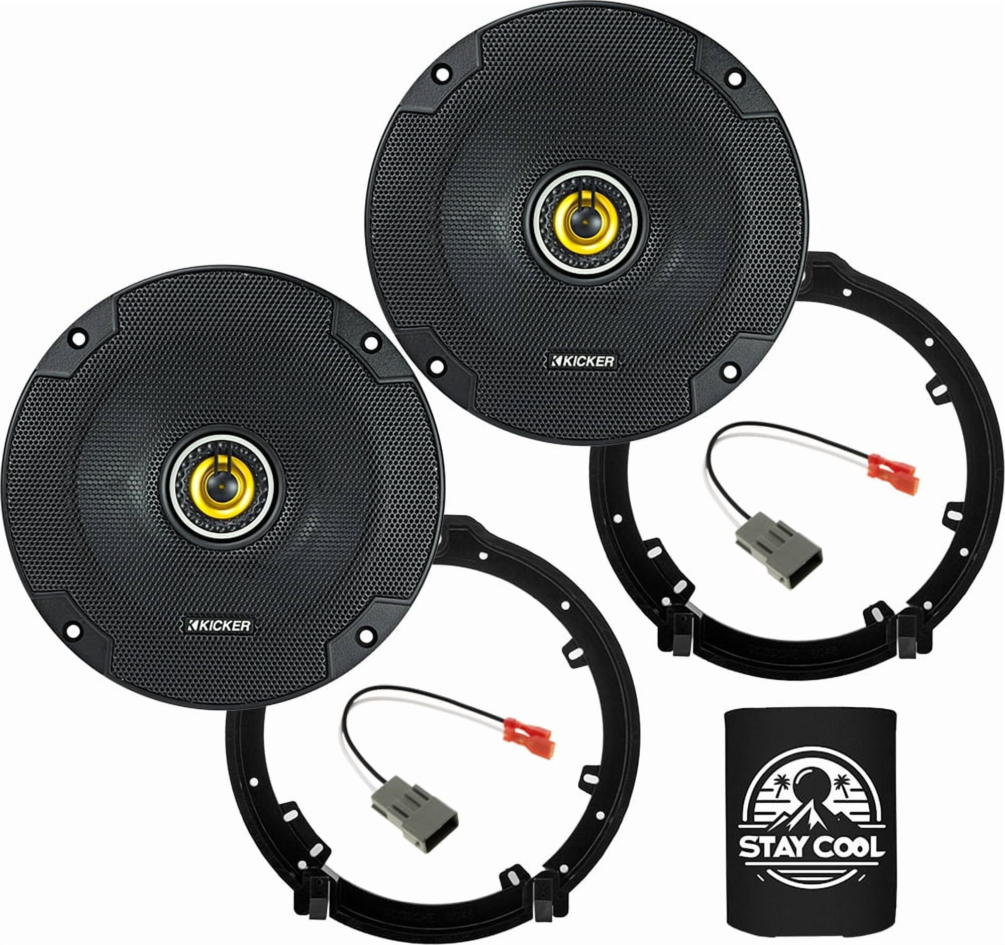 Kicker, KS Series Coaxial Speakers, 3.5
