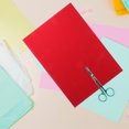 thumbnail image 3 of 10Pcs Glitter Cardstock Paper Red Rectangular For Craft Projects Diy Materials, 3 of 8
