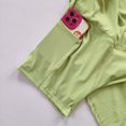 thumbnail image 3 of Falda deportiva para Yoga, falda de tenis y bádminton, pantalones de medio cuerpo, falda con bolsillo de secado rápido, falda con correa lateral dividida, pantalones para prendas de vestir, 3 of 6