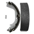 thumbnail image 4 of Detroit Axle - Brake Pads Brake Shoes for 2008-2013 Chevy Silverado 1500 GMC Sierra 1500 2009 2010 2011 2012, 2 Front Ceramic Brake Pads and 2 Rear Semi-metallic Brake Shoes Replacement, 4 of 7