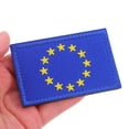 thumbnail image 5 of HOMEMAXS European Union Flag Patch Embroidered Badge For Clothing Backpacks Hats Applique For Travel Parties Sew On On Decorative Patch, 5 of 8
