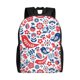 thumbnail image 1 of Disketp Birds Flowers Mochila Unisex de Apertura Lateral Completa, Mochila para Laptop para Escuela, Trabajo y Viajes, 1 of 8
