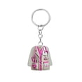 thumbnail image 1 of Nurse Keychain under $5! CQCYD 2D Flat Nurse Uniform Car Pendant, Acrylic Keychain Christmas Tree Ornament, Medical Themed Jewelry Gift, Nurse Appreciation Present, Lightweight Decorative Accessory, 1 of 6