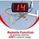 thumbnail image 2 of Reloj de tiro de baloncesto con temporizador YZ LED de 5 pulgadas con mando a distancia, 2 of 6