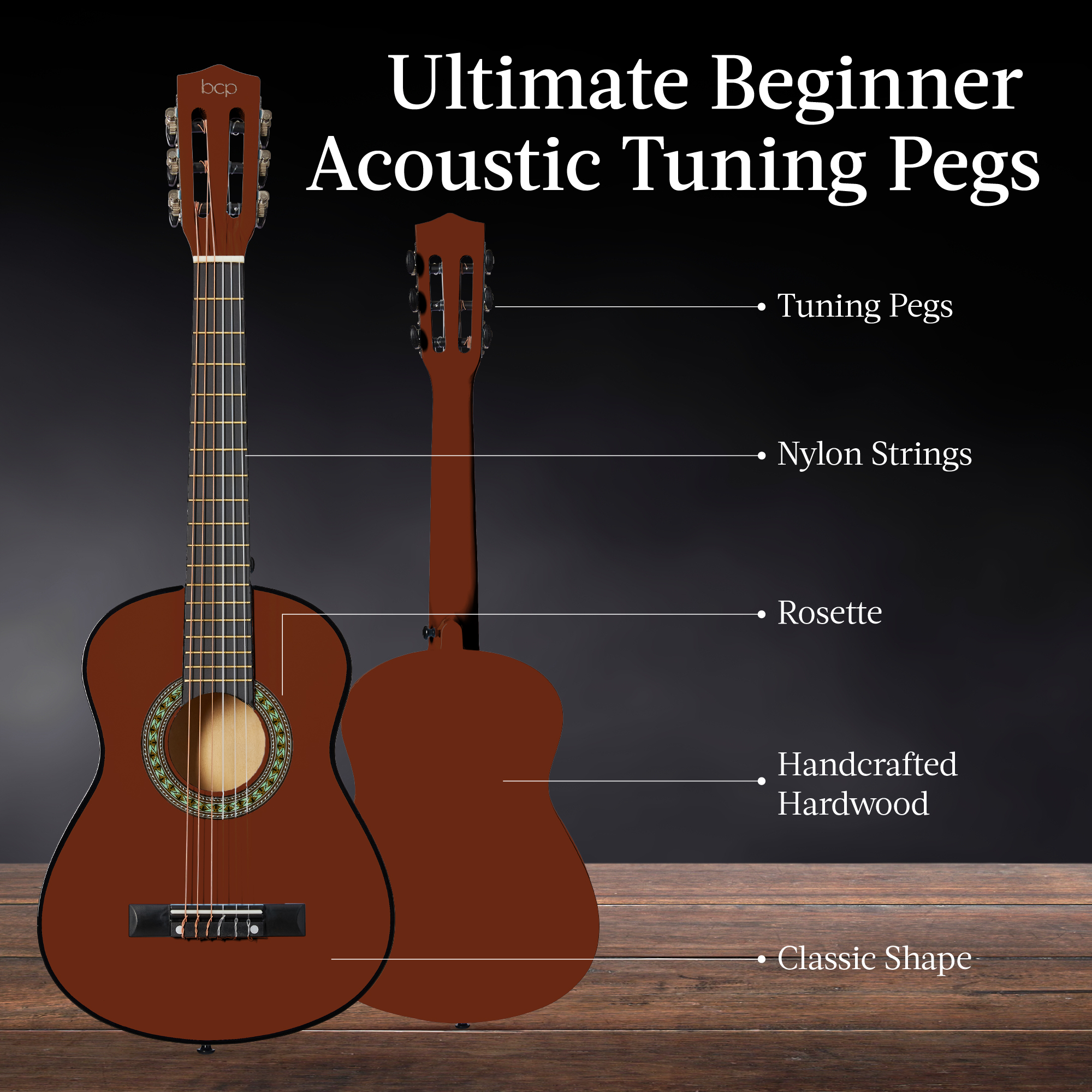 Best Choice Products 30" Kids Acoustic Guitar Starter Kit photo 4