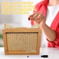 thumbnail image 4 of HOARBOEG Wooden Money Box With Money And Numbers With Counter Crafts Portable Storage Case Money Saving Box For Adults Child, 4 of 6