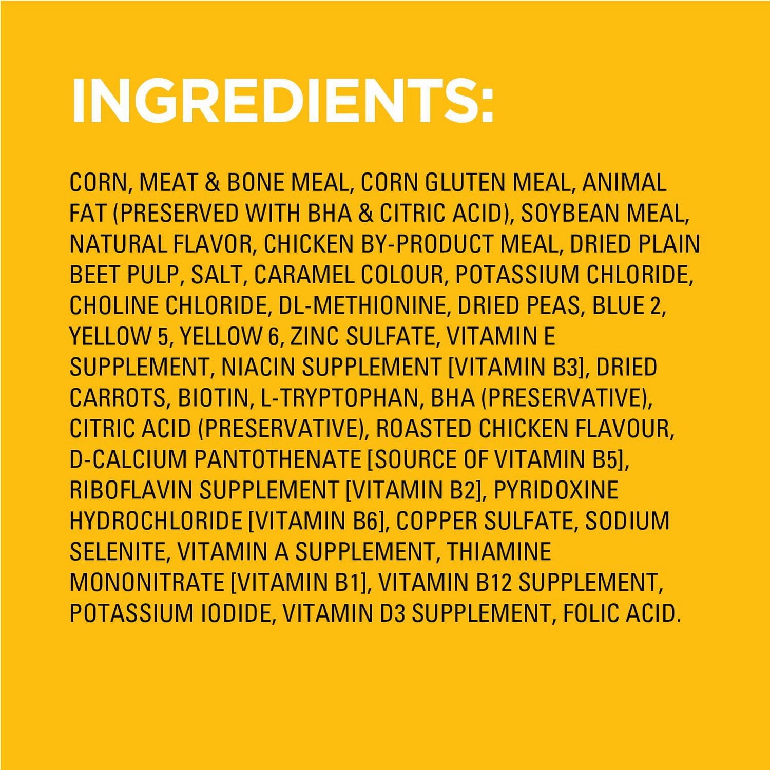PEDIGREE VITALITY+ Dry Food For Adult Dogs – Roasted Chicken & Vegetable Flavour - Supports Strong Bones and Healthy Teeth – With Calcium, 8kg-20kg