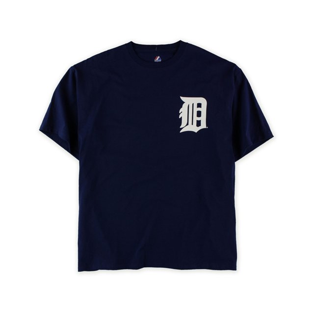 Majestic - Camiseta gráfica para hombre del equipo de la MLB, azul, XXL Majestic Camiseta gráfica