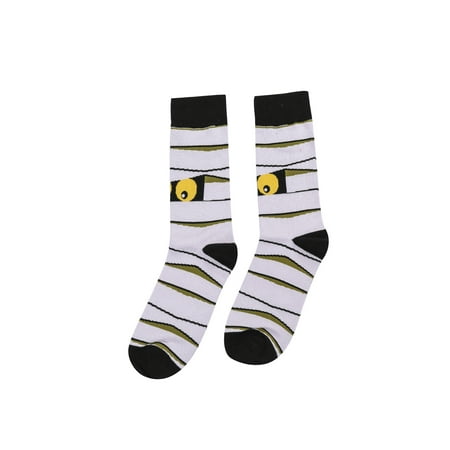

Women Halloween Novelty Crew Socks Jacquard Tube Sock Non-slip High Elastic Calf Socks