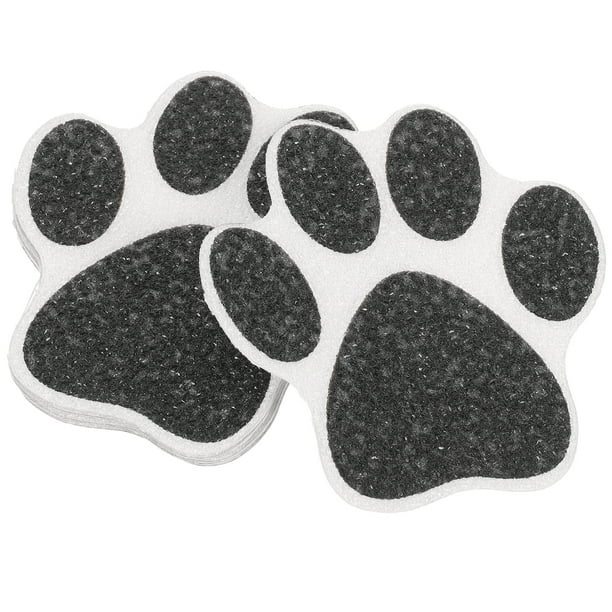 BRIGHTFUFU 10 pegatinas autoadhesivas para bañera con forma de pata, para suelo y pared.