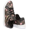 thumbnail image 4 of Guess Roxo Women's Lace Up Synthetic Trainers In Floral Size 8.5, 4 of 6