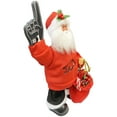 thumbnail image 4 of Arkansas Razorbacks 12" Animated Musical Santa, 4 of 5