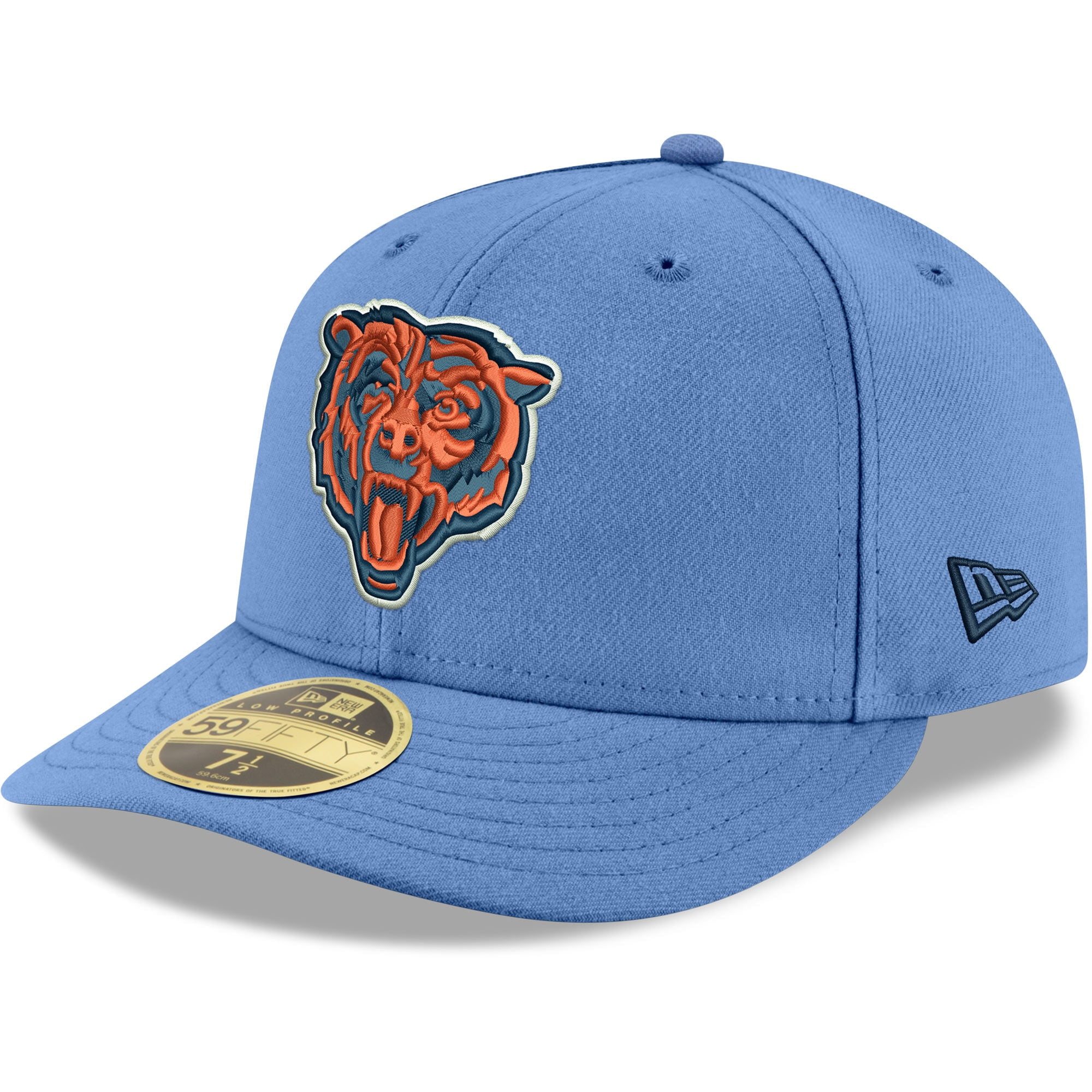 Men's New Era Light Blue Chicago Bears 