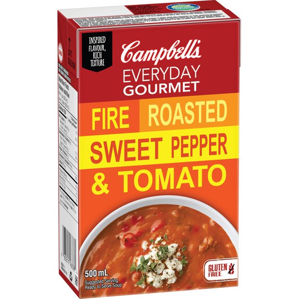 Campbell's Gardennay Fire Roasted Pepper & Tomato Soup - Walmart.ca