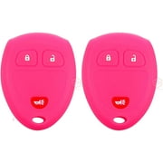 2x New Key Fob Remote Silicone Cover Fit - For Select GM Vehicles