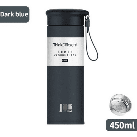 

SHZHLAIFZB Stylish 280ml Double Wall Stainless Steel Vacuum Bottle for Automobile Insulated Thermos Perfect for Coffee and Tea Portable Travel Cup with Leak Proof Lid