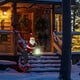 thumbnail image 1 of Decoración de escenas al aire libre, decoración del hogar, decoración de habitaciones, decoración de paredes. Luces decorativas de patio de Papá Noel con energía solar montadas en el suelo. Lámpara co, 1 of 6
