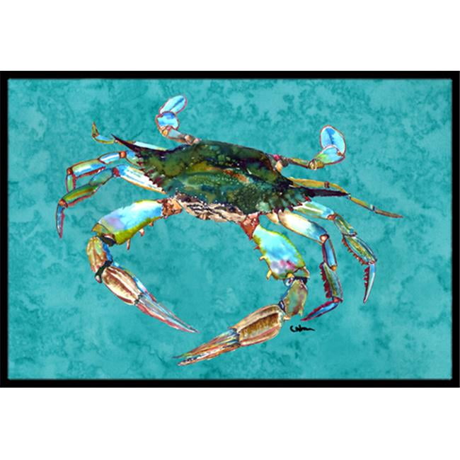 Caroline Treasures 8656-JMAT Crab Indoor or Outdoor Doormat 