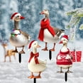 thumbnail image 5 of Festive Christmas Animal Garden Stake Set Insert Art Outdoor Yard Decoration Ornamentation, 5 of 6