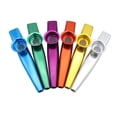 thumbnail image 2 of Graflsoa Aluminum Alloy Mini Kazoo with Membrane, Vibrant Blue, Easy-to-Play Musical Instrument for Instant Fun, 2 of 6