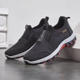 thumbnail image 3 of YUDAI Men's Slip-On Walking Shoes – Non-Slip, Breathable Mesh Sneakers for Gym, Workout & Everyday Wear, 3 of 4